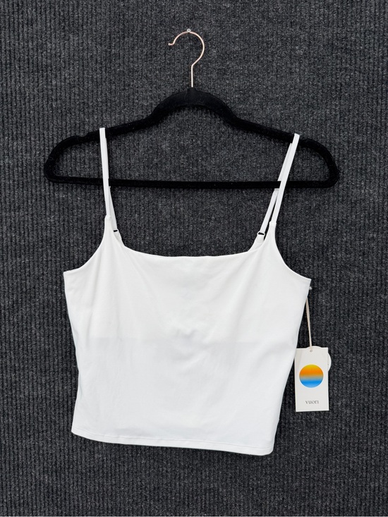 Vuori Tops - NWT Vuori All The Feels Cami White VW1355 Size Medium